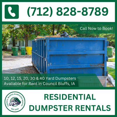 Council Bluffs Residential Dumpster Rental